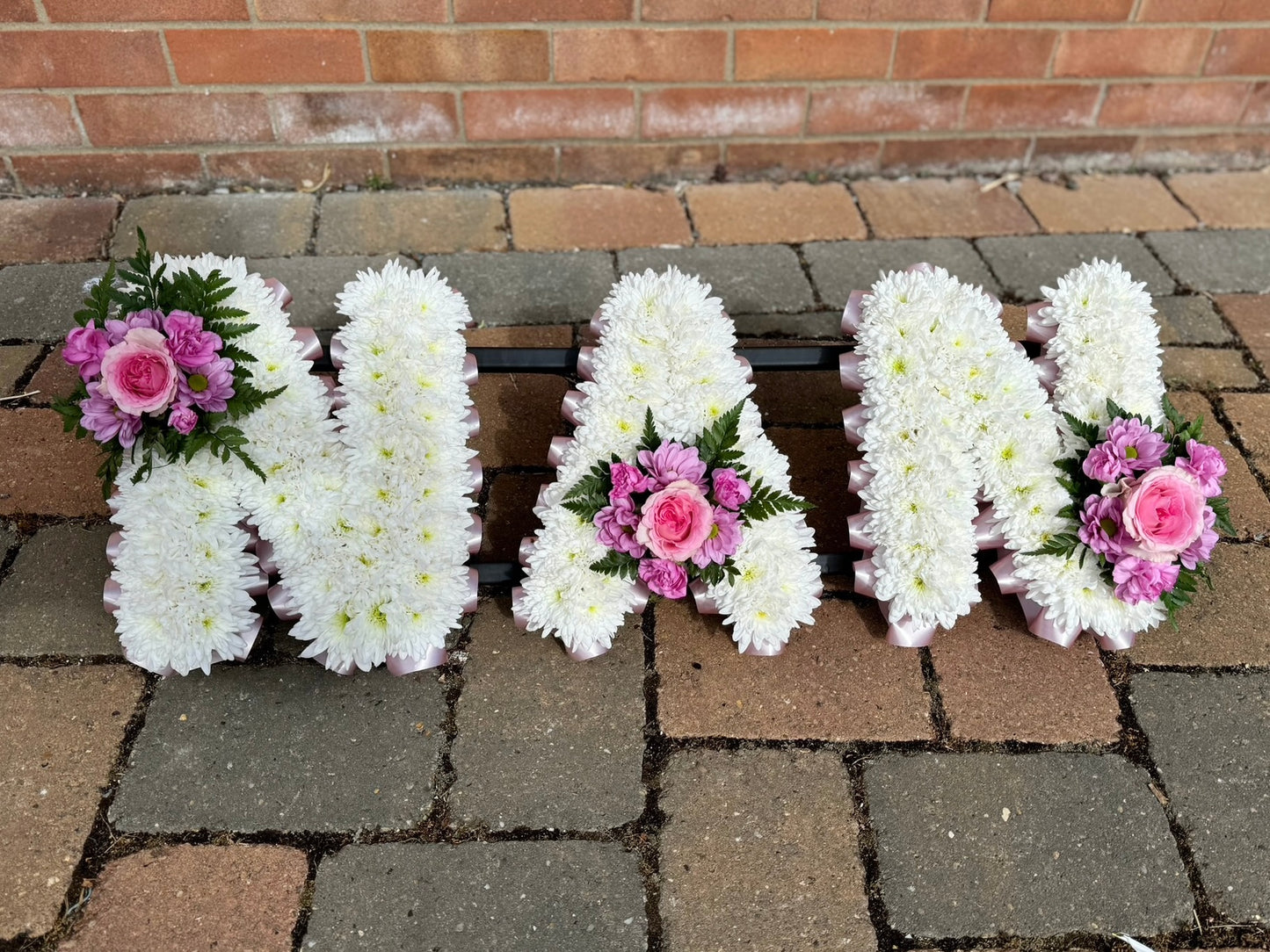 Fresh Flower Letters