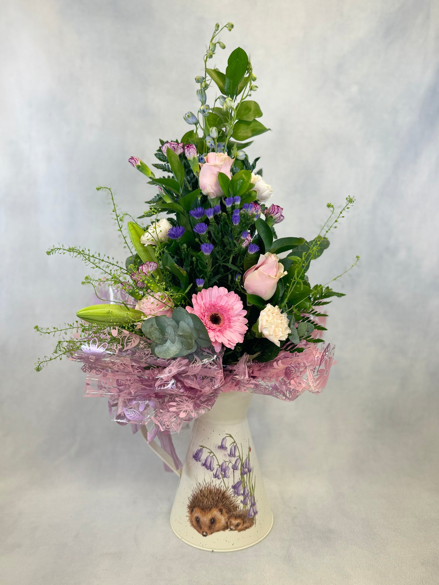Wrendale Jug with Flower Arrangement