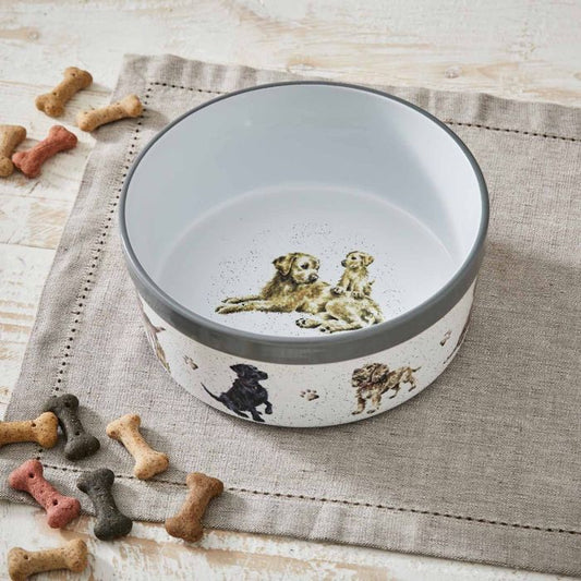 Wrendale Large Porcelain Dog Bowl