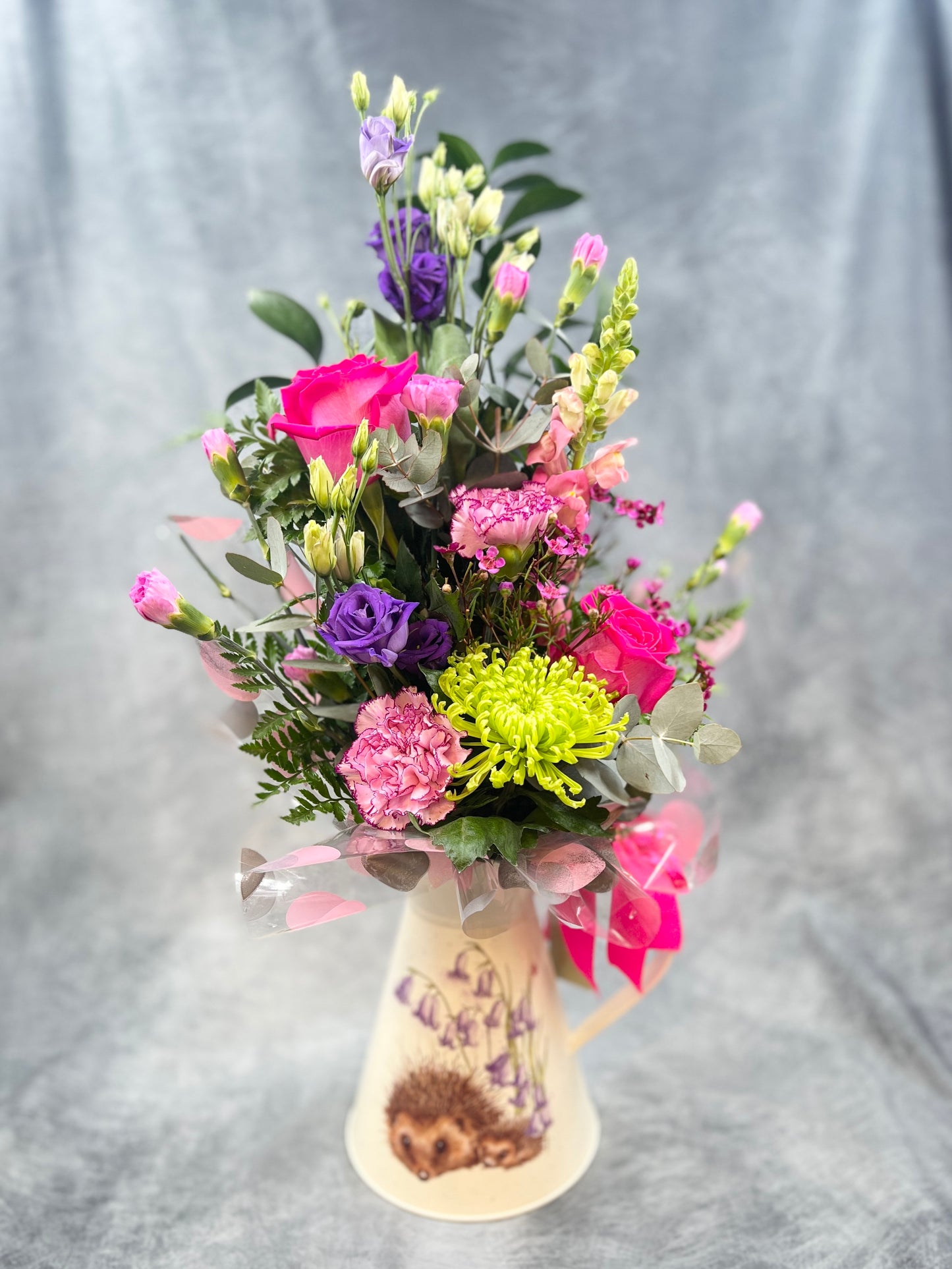 Wrendale Jug with Flower Arrangement