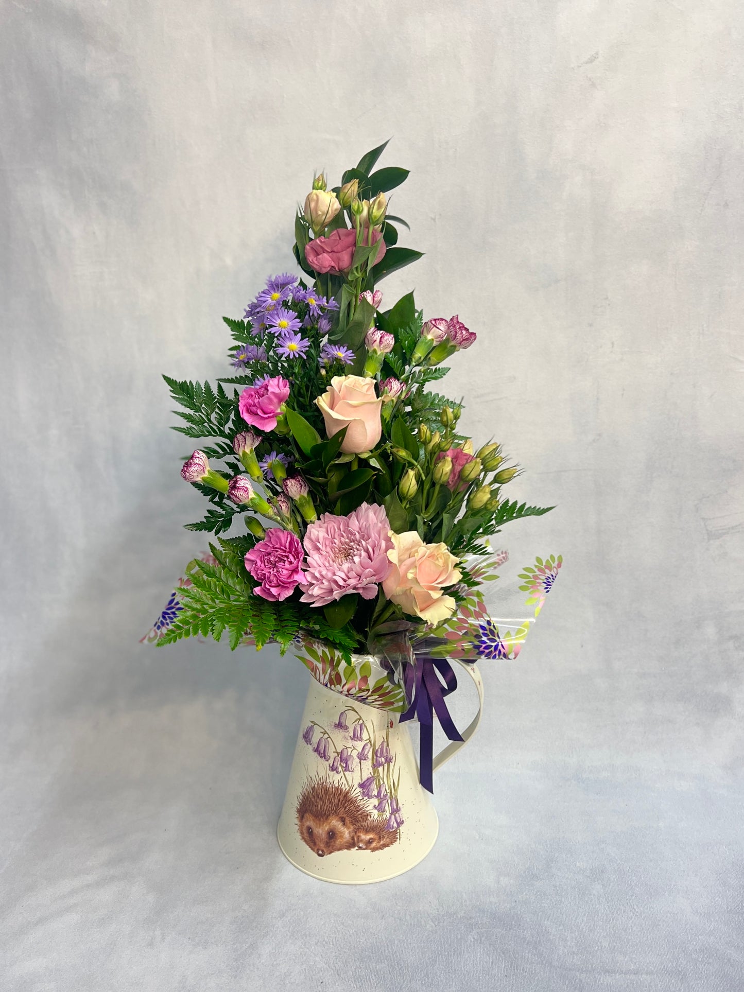 Wrendale Jug with Flower Arrangement