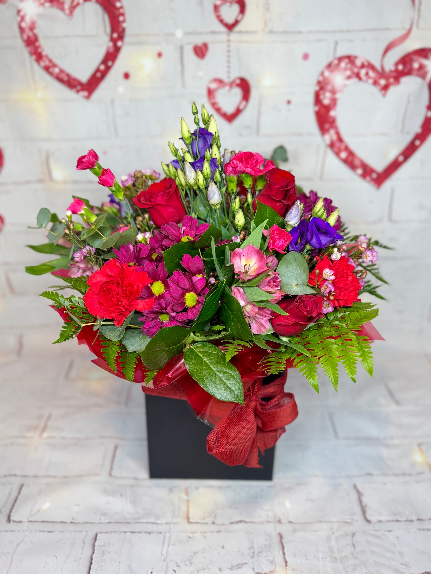 Valentine’s Large Round Aqua