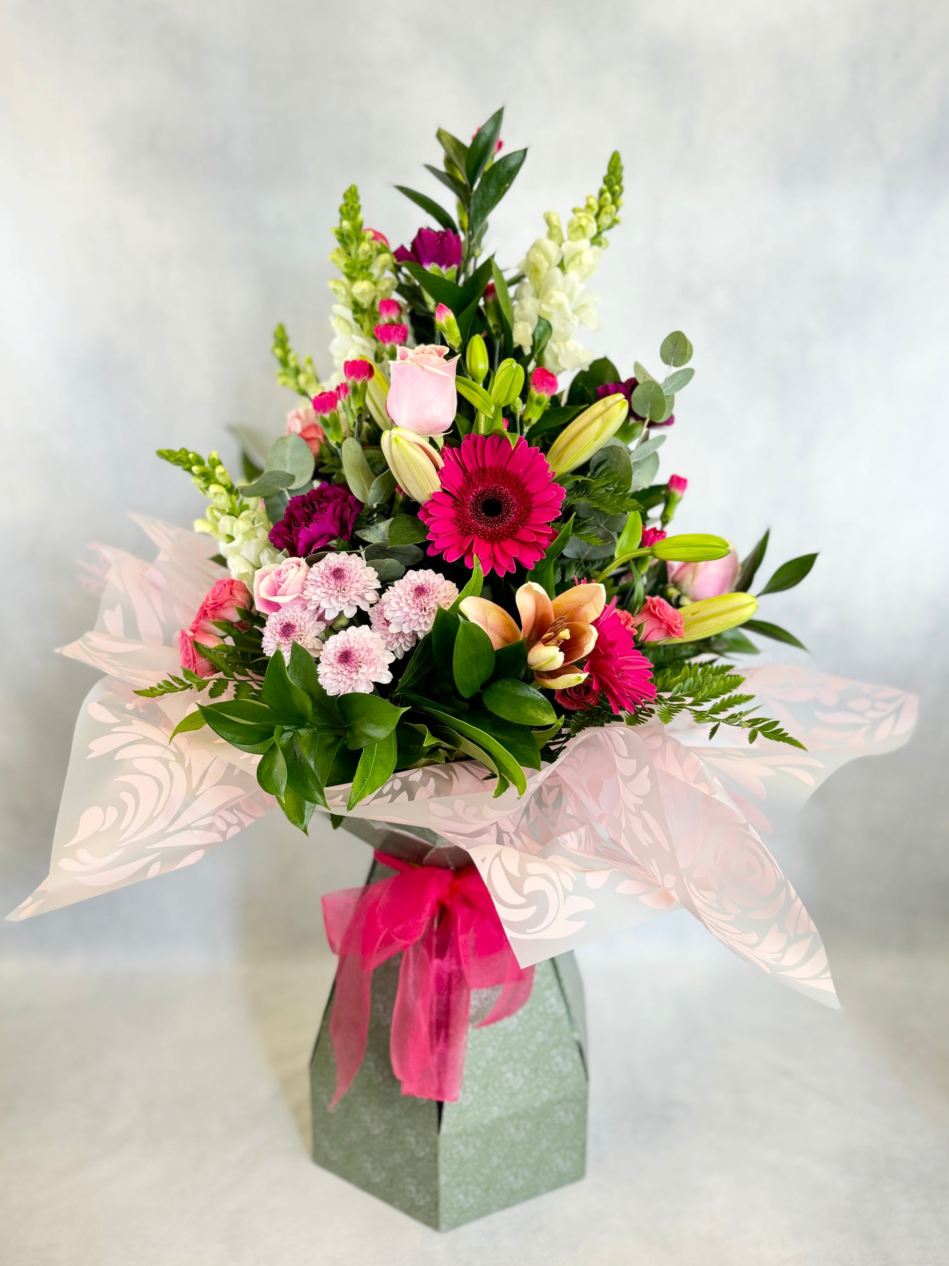 flower delivery uk lilies Prestige Aqua delivered free same day from local boston florist – The Flower Shop Kirton