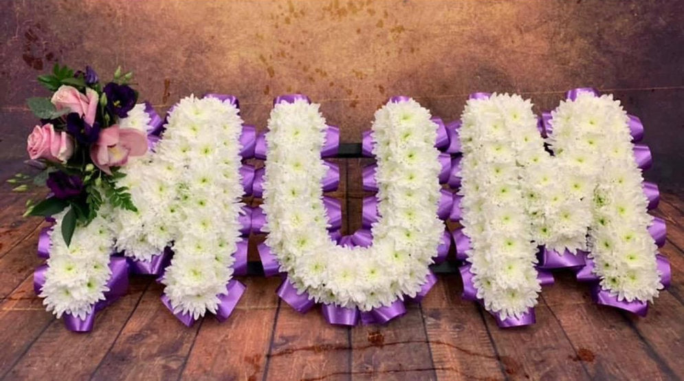 Fresh Flower Letters