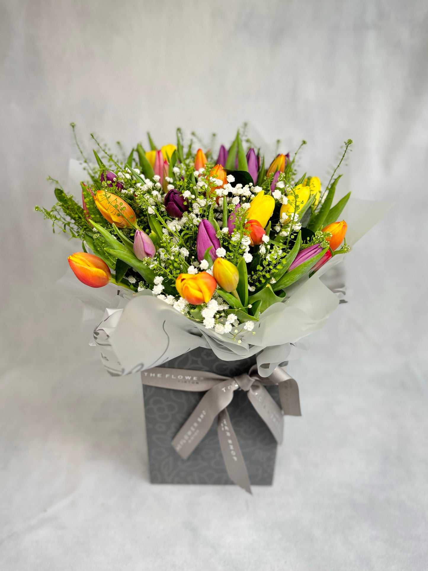 National Mixed Tulip Aqua