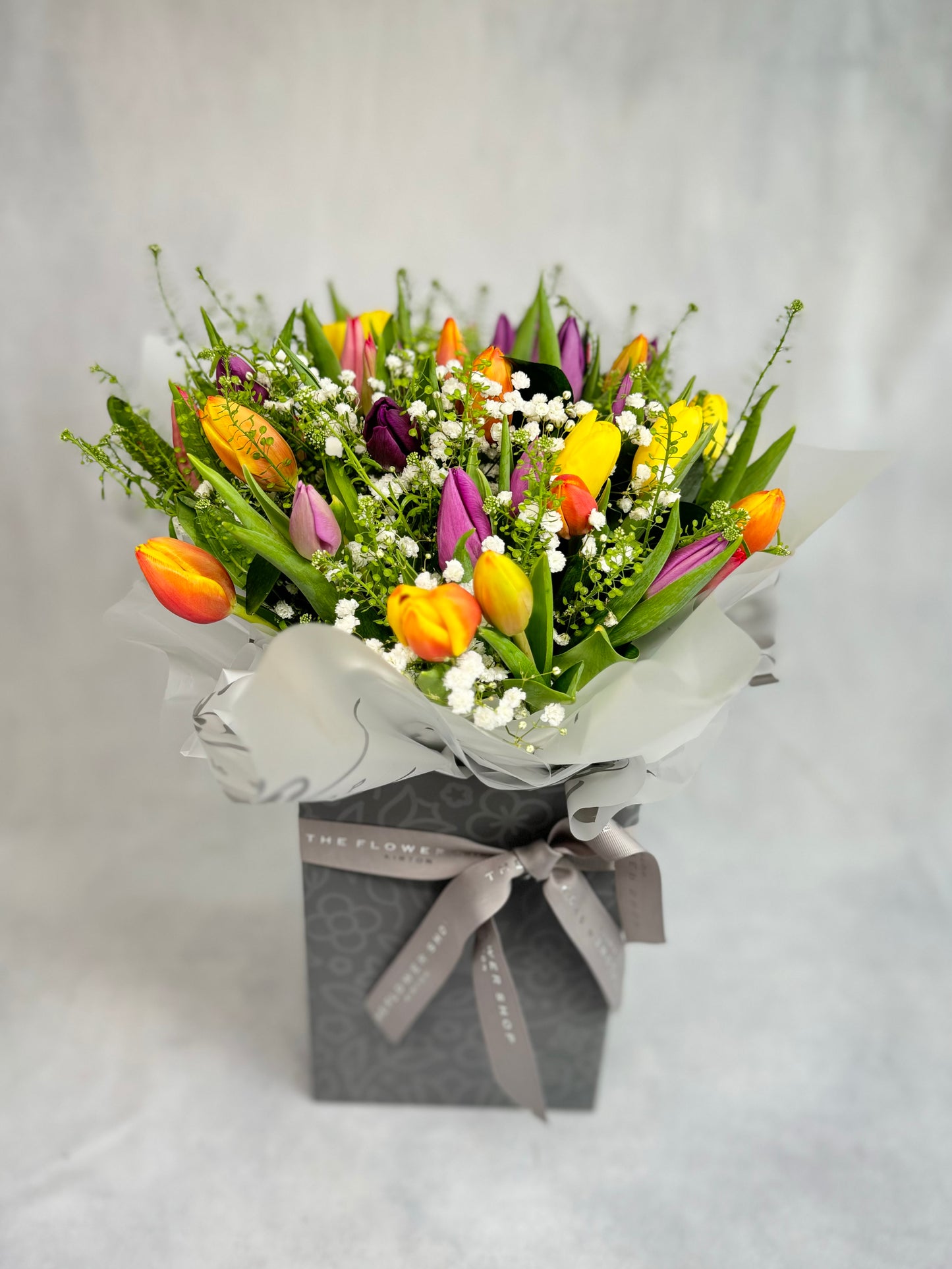 National Mixed Tulip Aqua