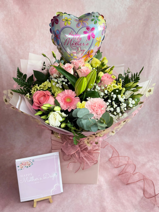 Mother’s Day Special with Card & Balloon