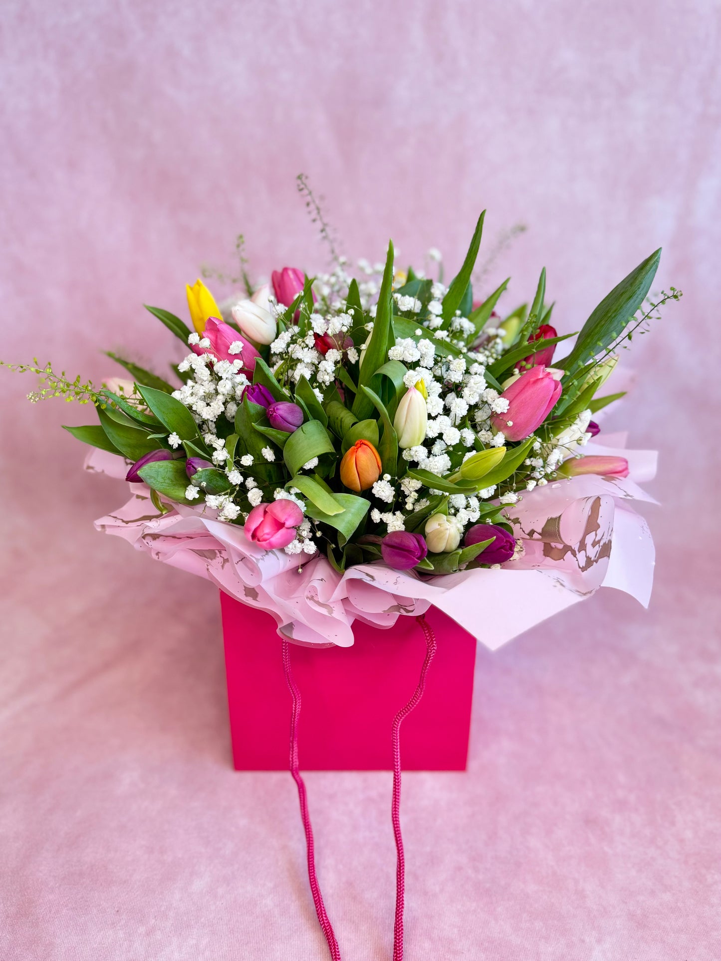 Mixed Tulip Aqua