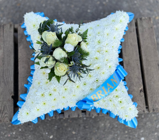 Fresh Flower Cushion Tribute