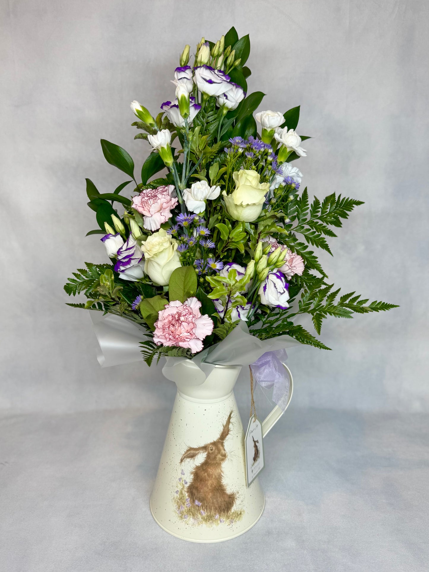 Wrendale Jug with Flower Arrangement
